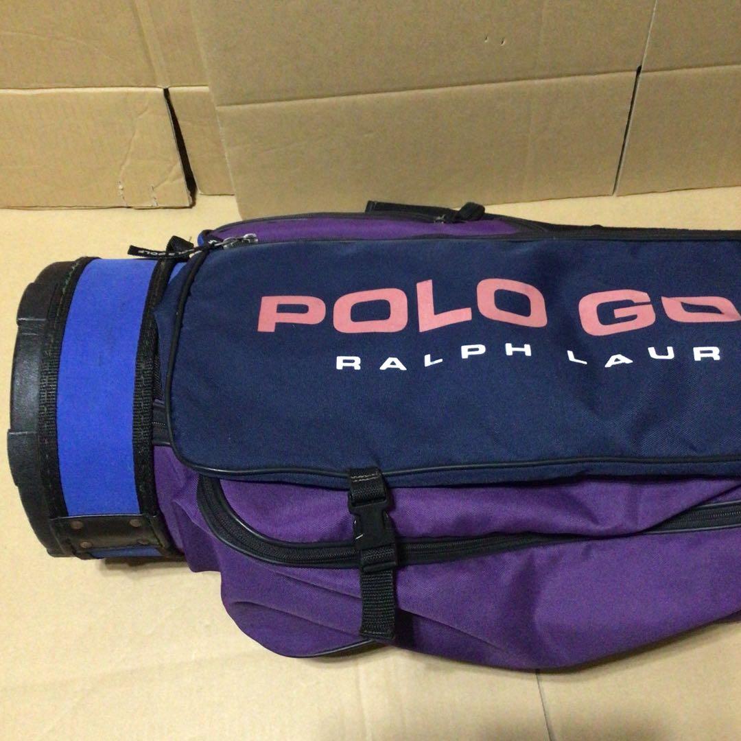 廃番 希少 POLO GOLF ラルフローレン キャディバッグ　ヴィンテージ