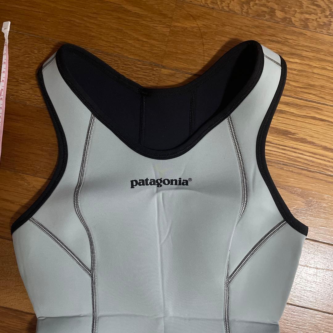 patagonia ショートジョンウェットスーツ 黒リバーシブルグレー