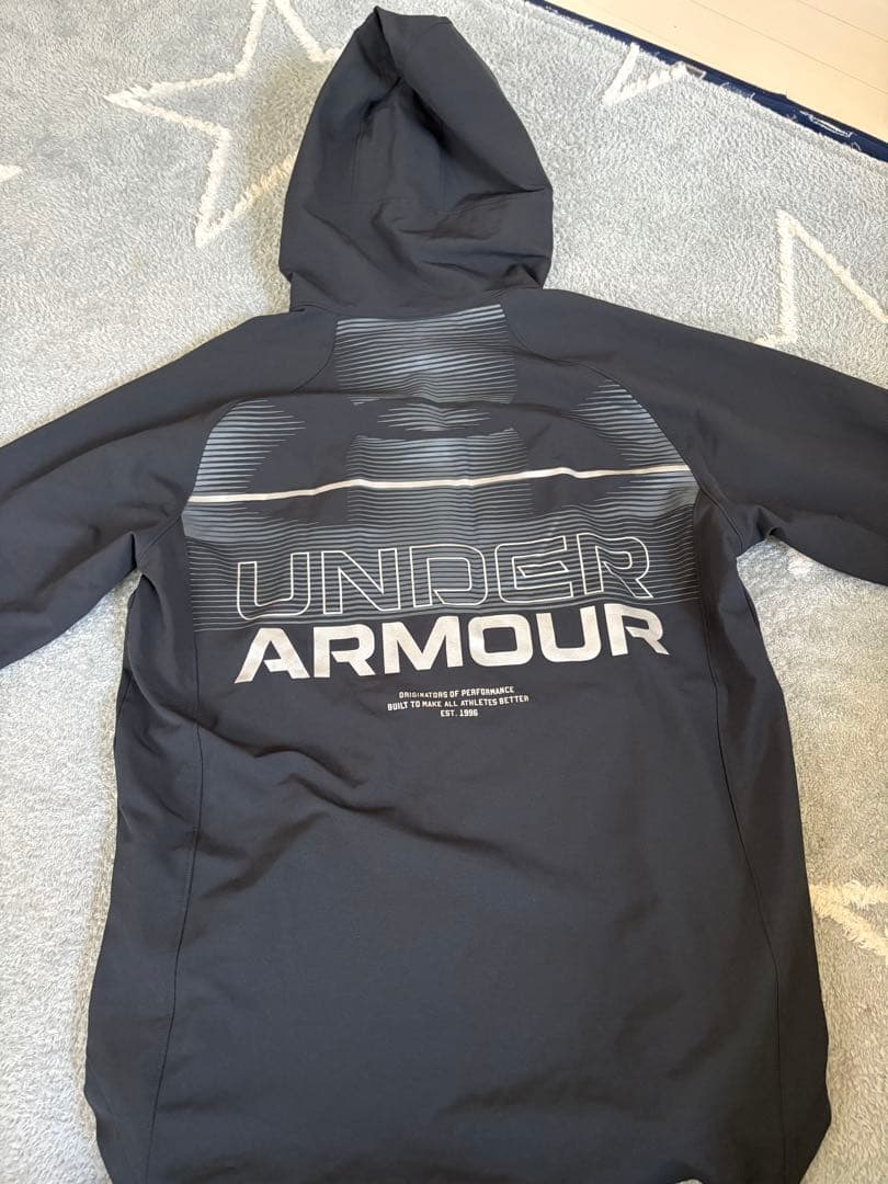 Under Armour ブラックジャージ上下セット