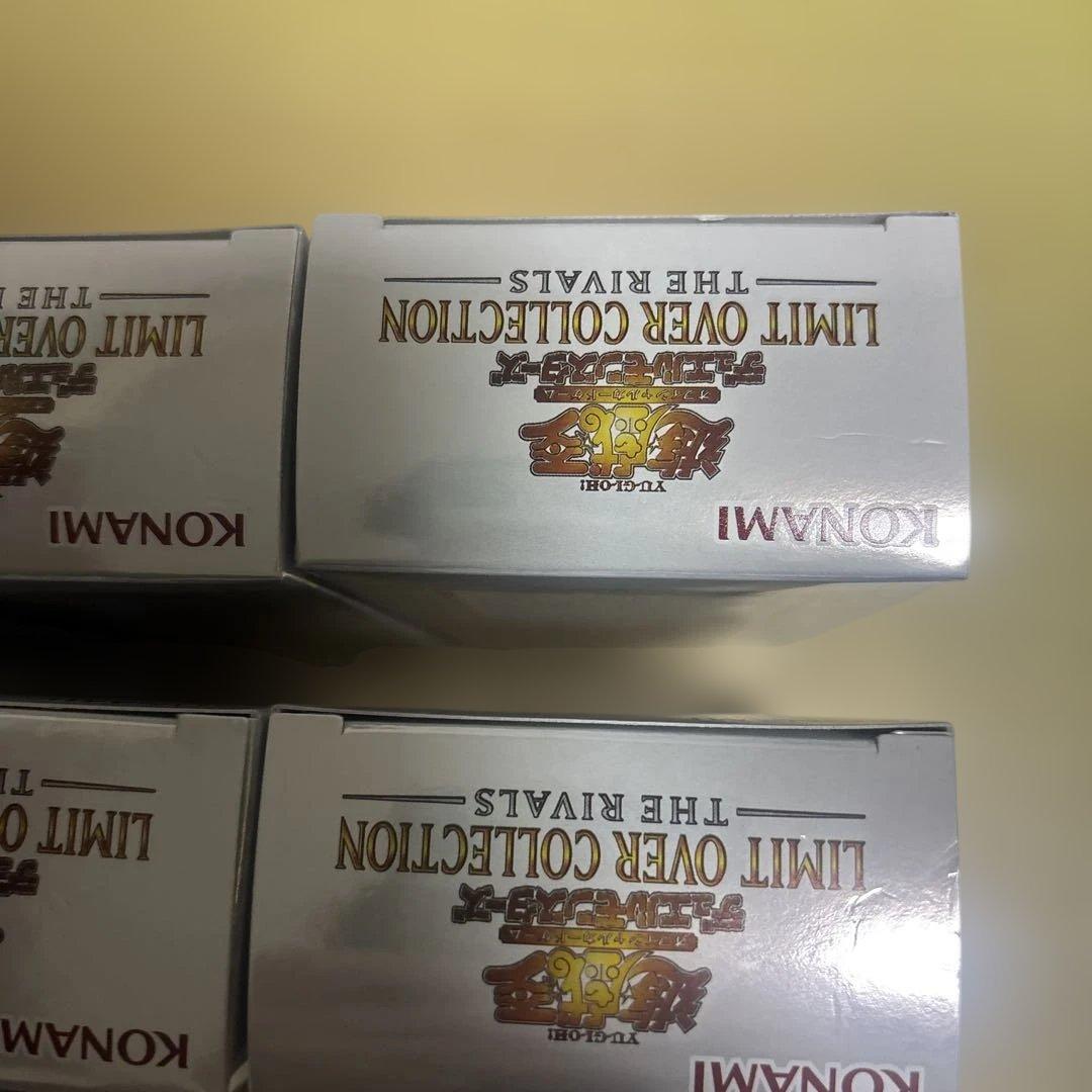 遊戯王リミットオーバーコレクション　ザライバルズ　シュリンク無し6BOX 新品
