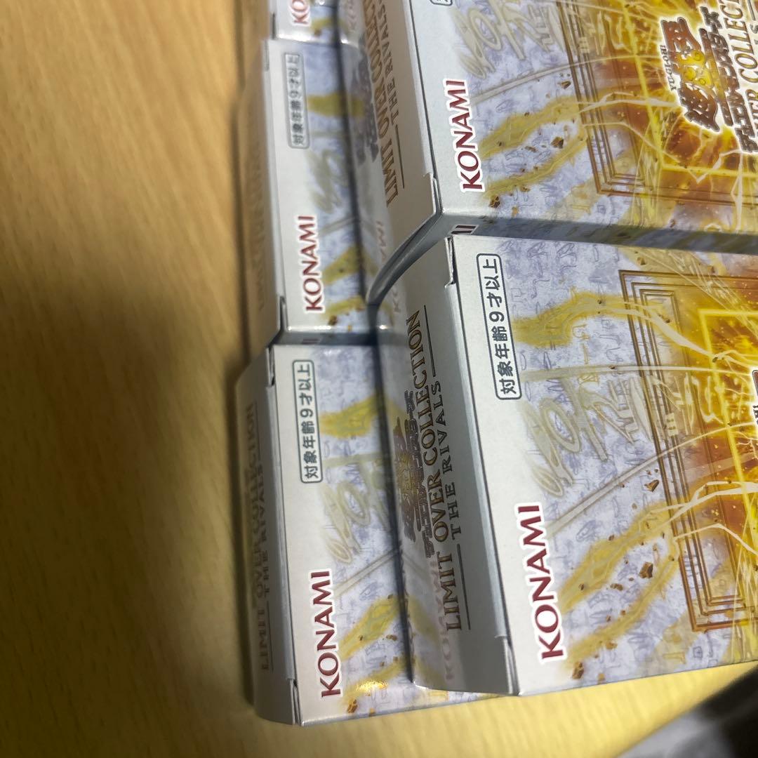 遊戯王リミットオーバーコレクション　ザライバルズ　シュリンク無し6BOX 新品