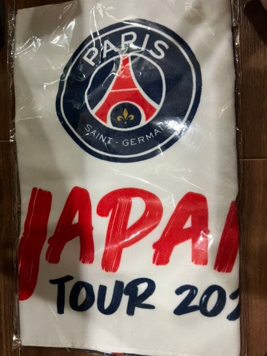 パリサンジェルマン　ジャパンツアー　タオル　PSG 応援グッズ