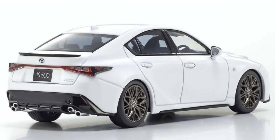 京商 1/43 レクサス IS 500 F SPORT パフォーマンス ホワイト
