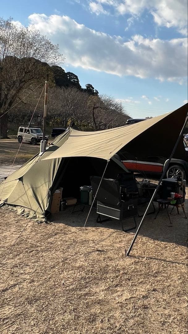 最終値引き。OneTigrisコニファー、Unigearヘキサtcタープセット