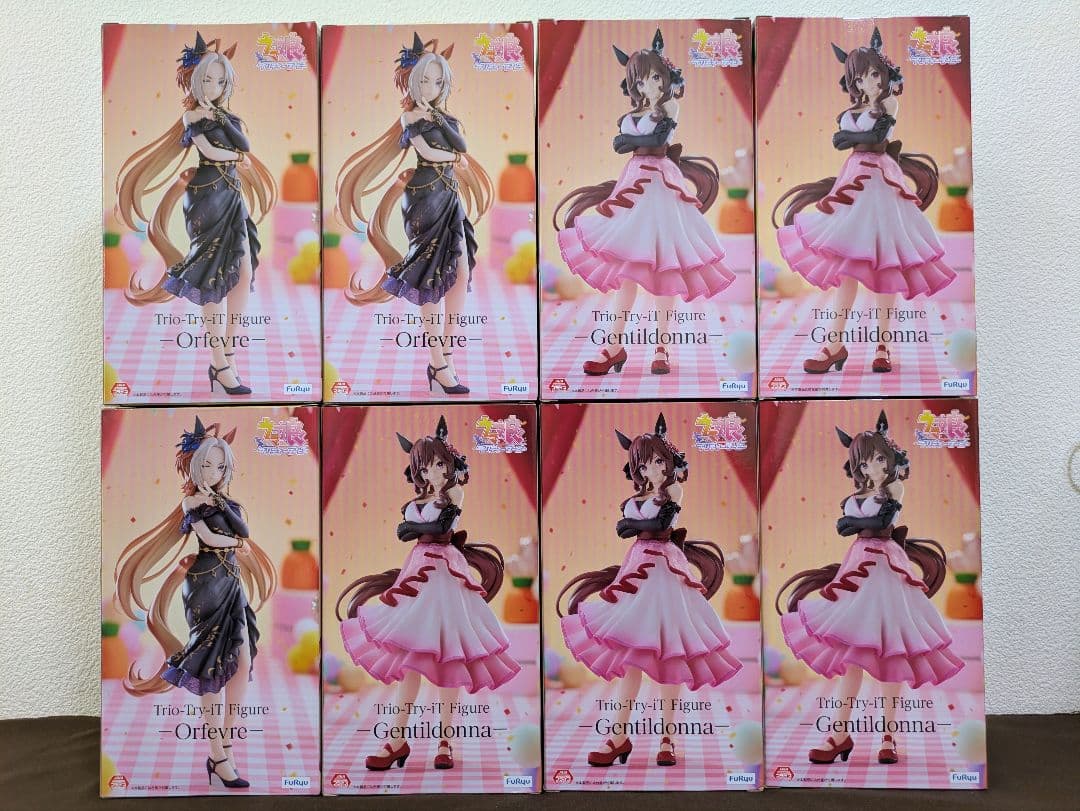 ウマ娘 オルフェーヴル ジェンティルドンナ ラウンドワン限定フィギュア8点セット