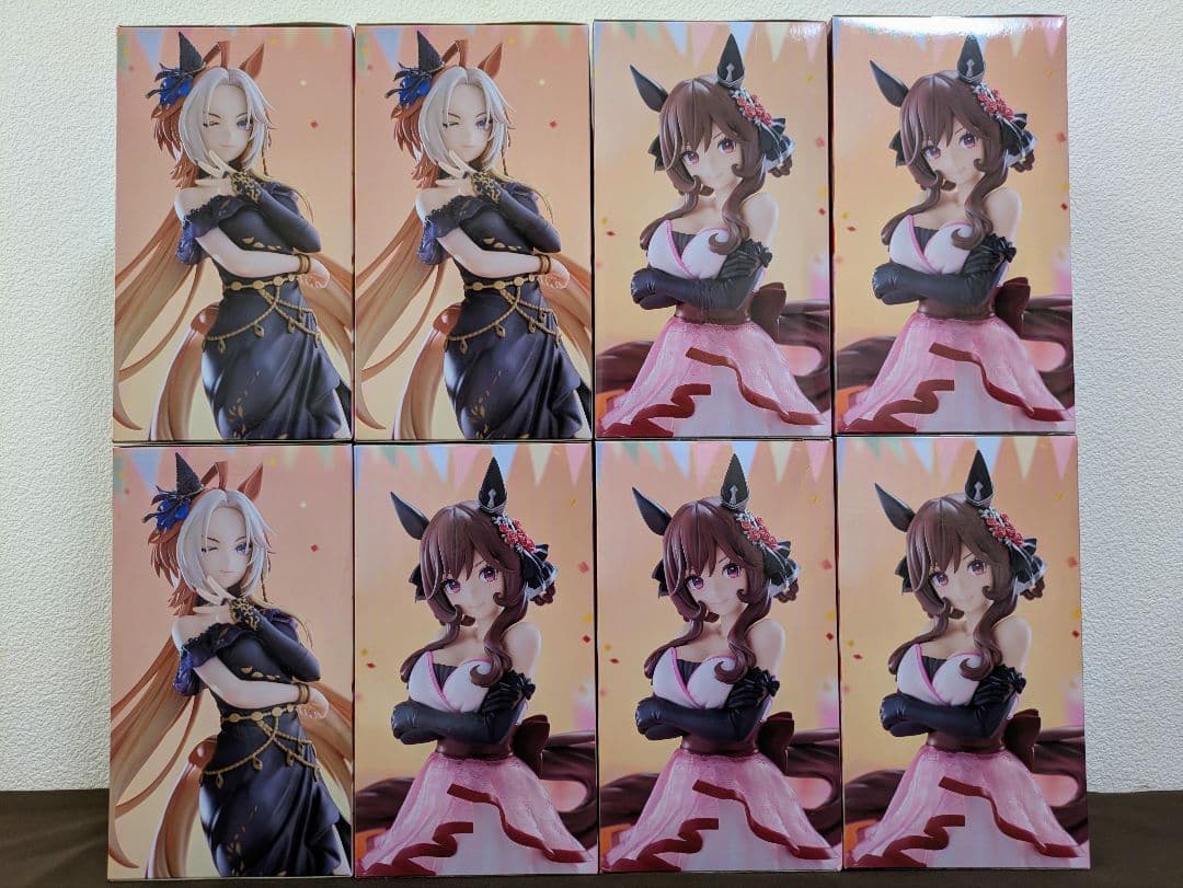 ウマ娘 オルフェーヴル ジェンティルドンナ ラウンドワン限定フィギュア8点セット