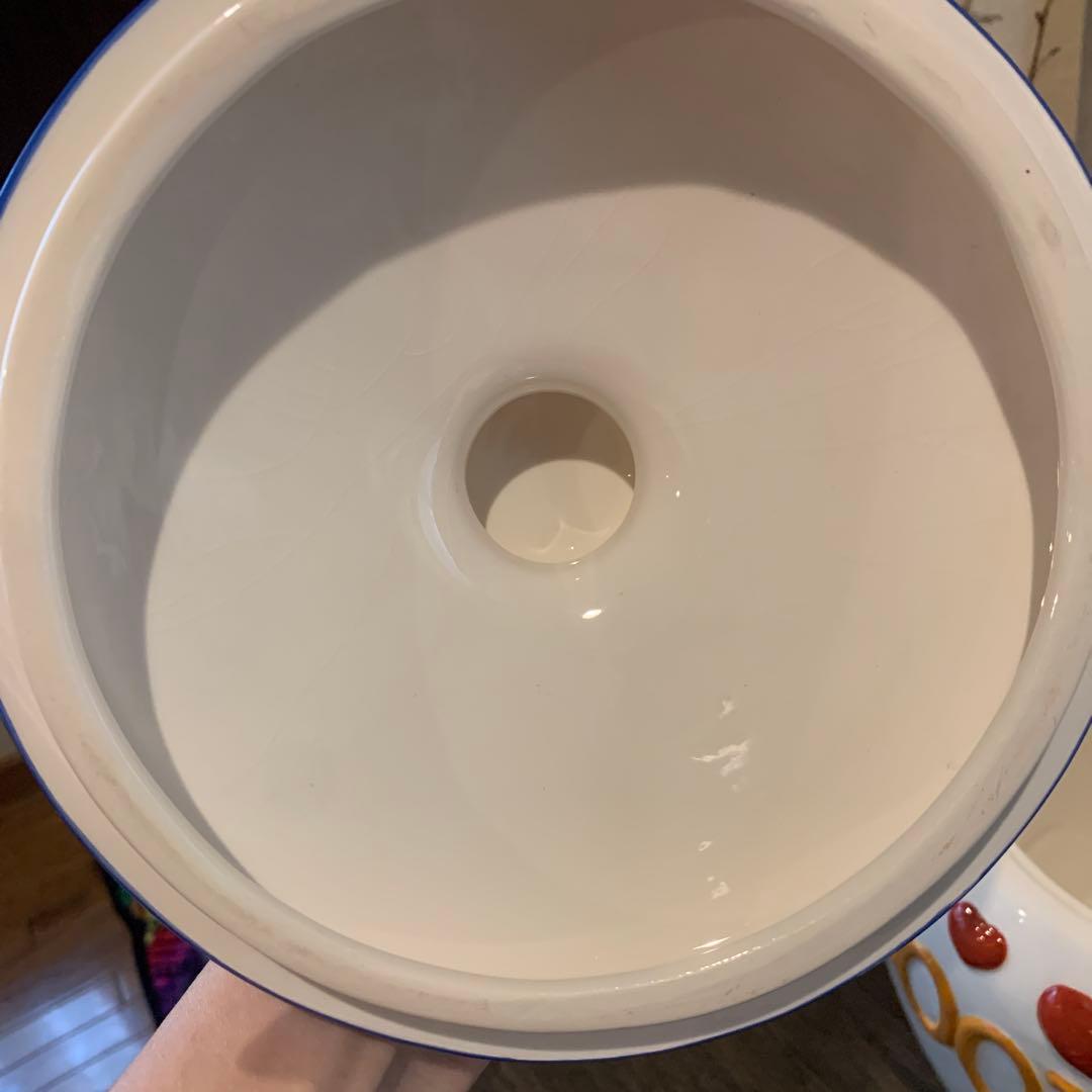 ［激可愛い］アメリカ土産　陶器製クッキージャー　アメリカンカントリー