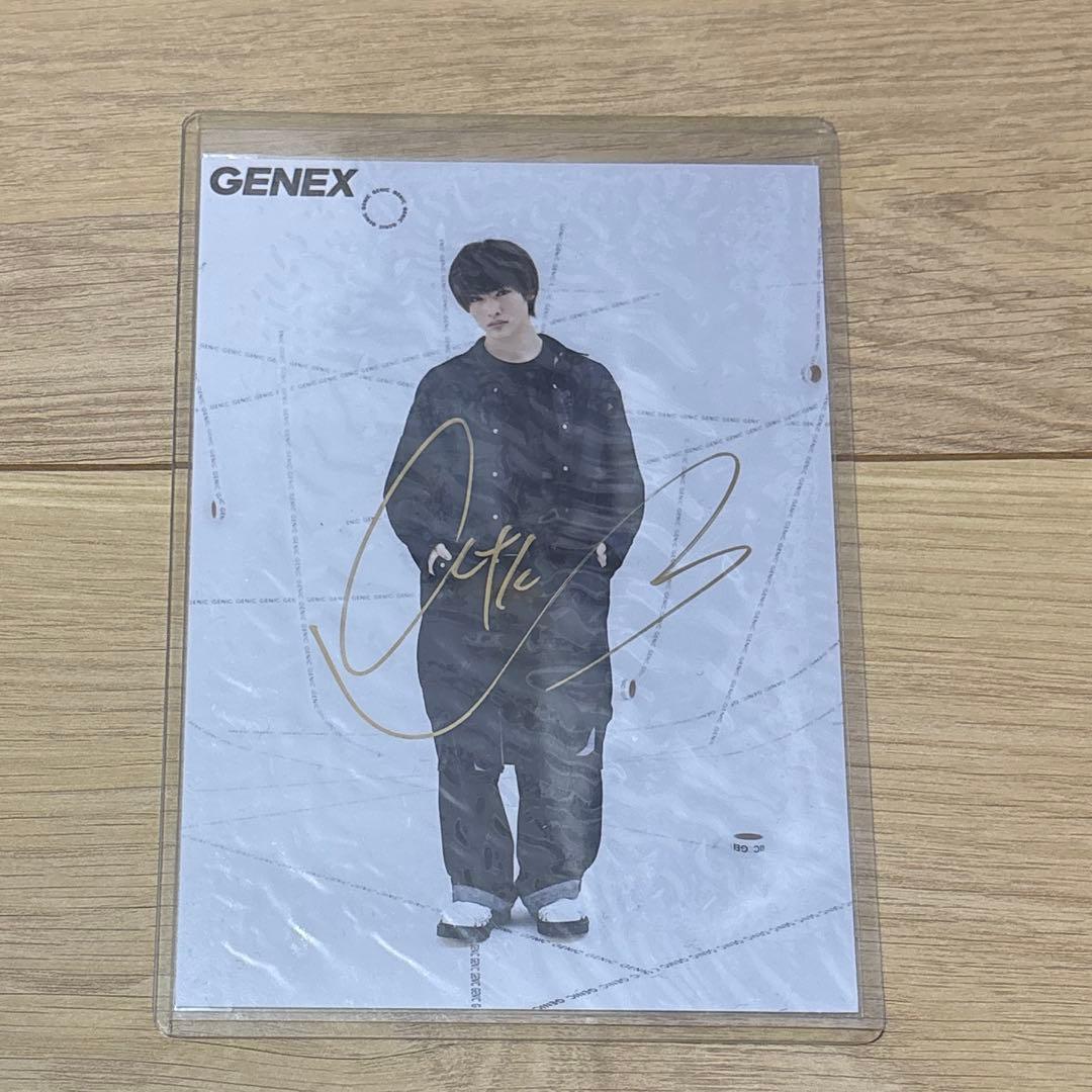 GENIC メンバー直筆サイン入り2Lサイズ生写真セット