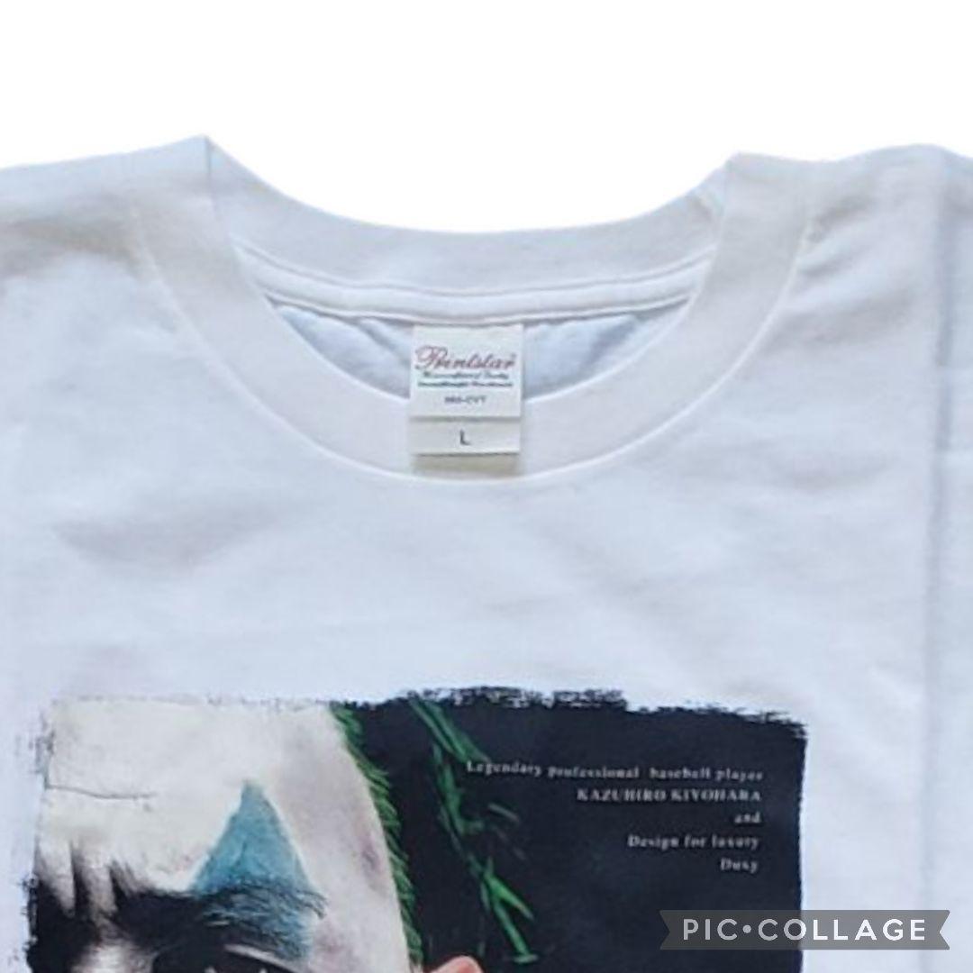 清原和博　KIYOSPO VS DUXY KING　ピエロ　Tシャツ　レア　L