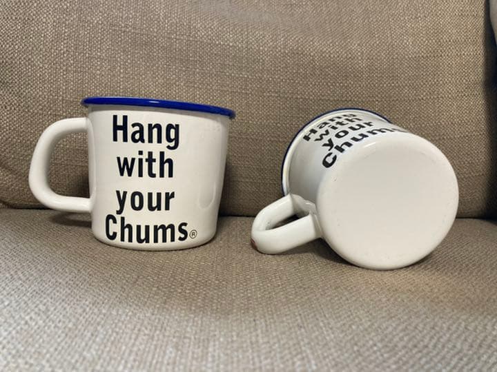 chums ホーローカップ　アウトドア　キャンプ