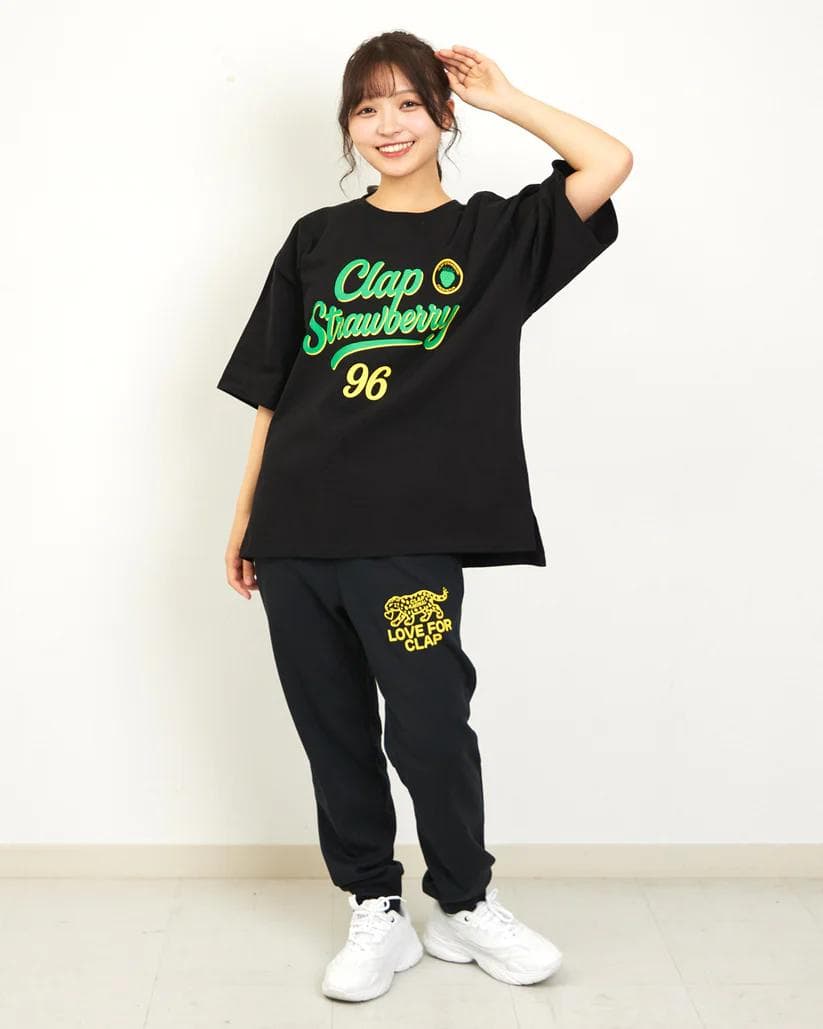 clap 3月20発売10120 円クラップアニマル ドライスウェットパンツ 黒