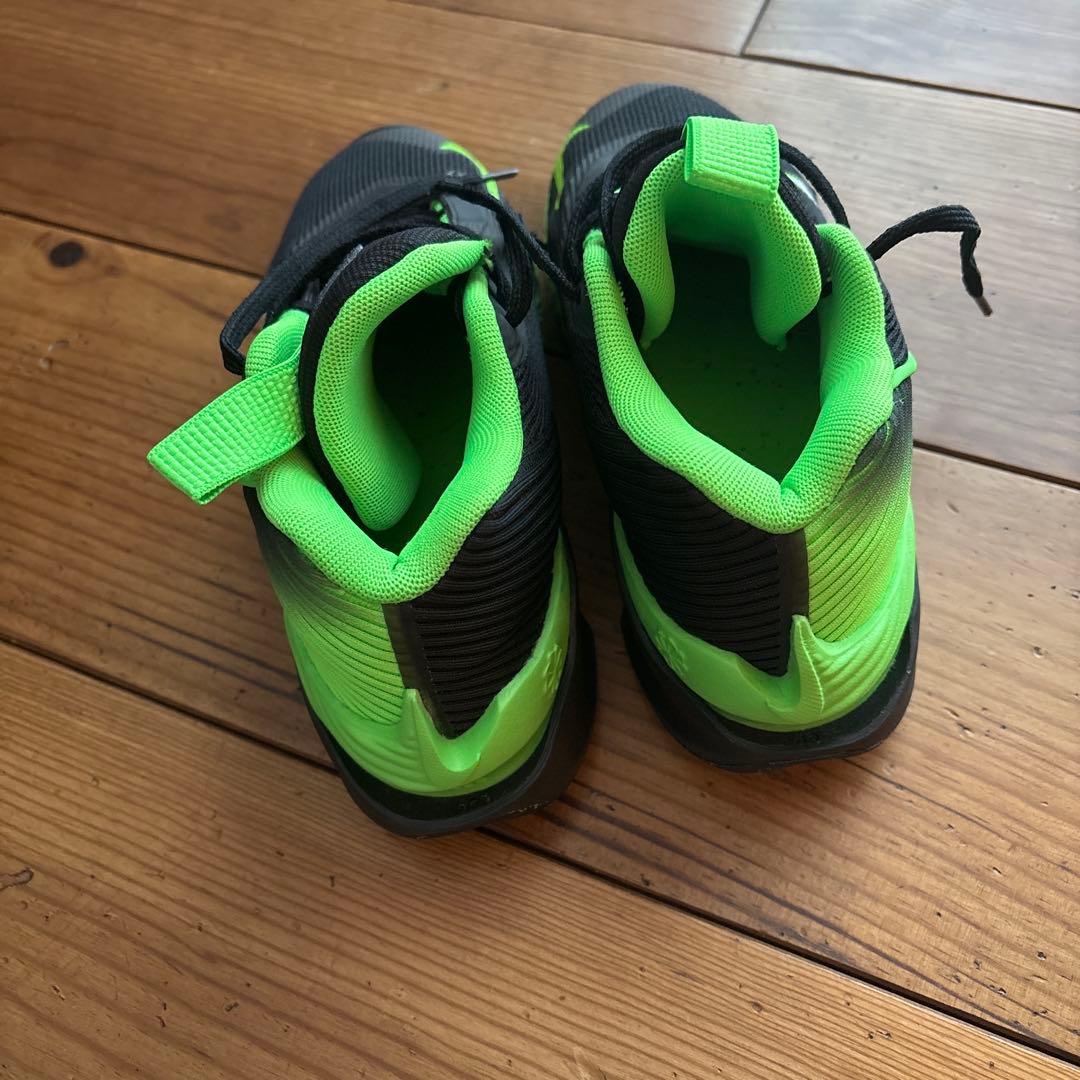 Nike バスケットボールシューズ ブラック/グリーン