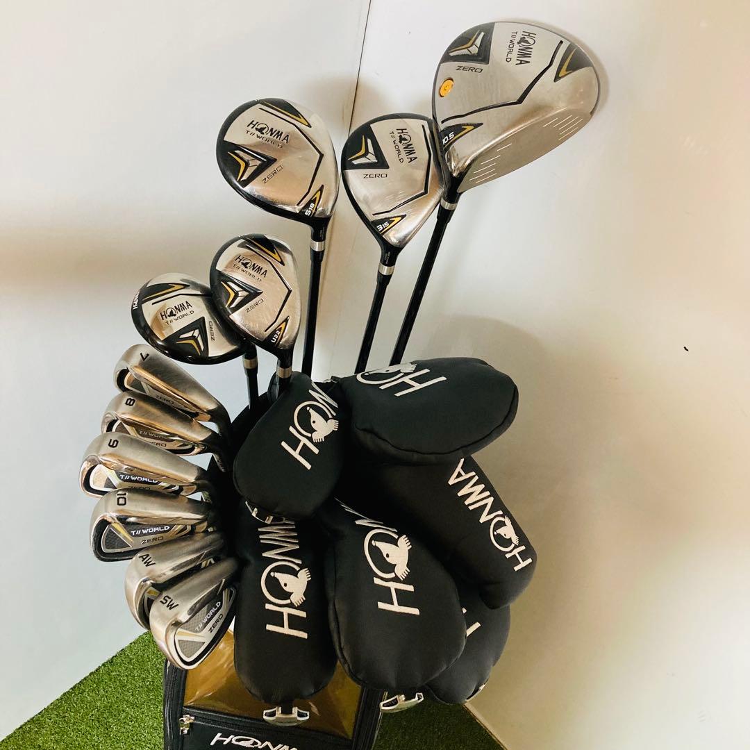 初心者 HONMA TOUR WORLD ZERO メンズ ゴルフセット 12本