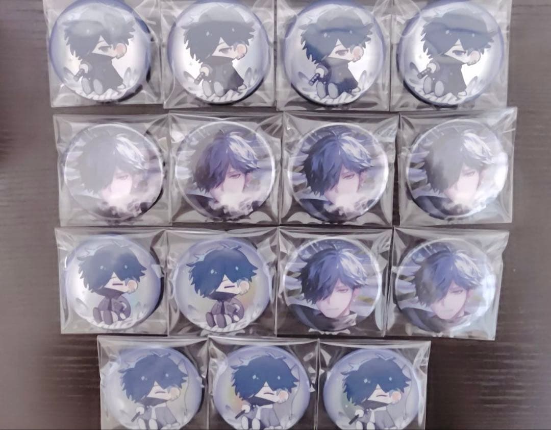CR Crazy Raccoon VanilLa 誕生日 缶バッジ