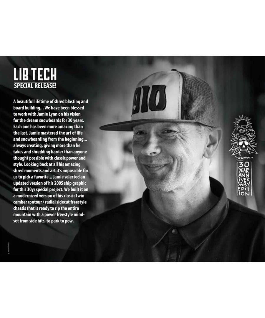 LIB TECH Jamie Lynn 154cm 30周年限定 24-25