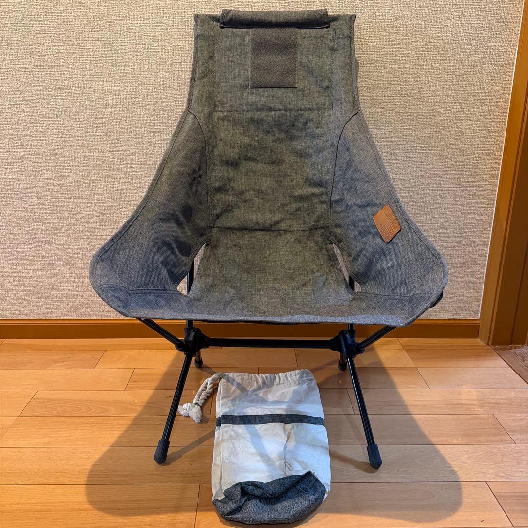Helinox ヘリノックス チェアツーホーム グレー Chair two