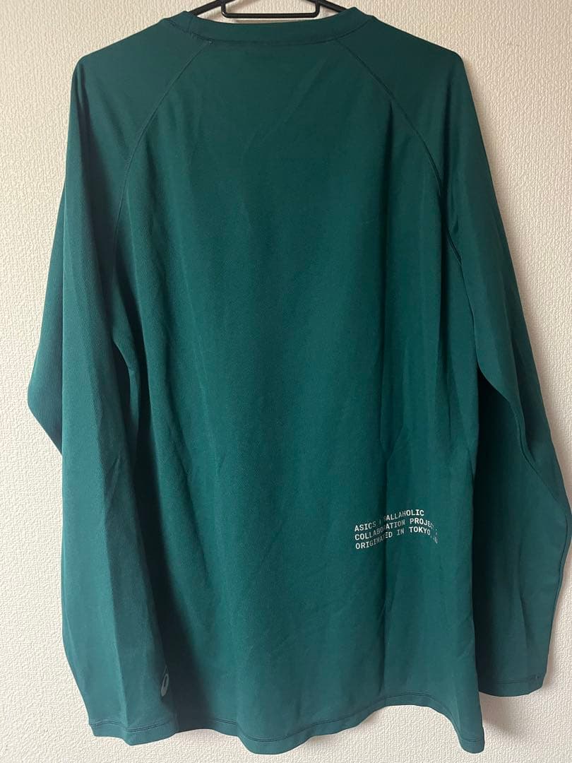 ballaholic asicsコラボ Cool Long Tee