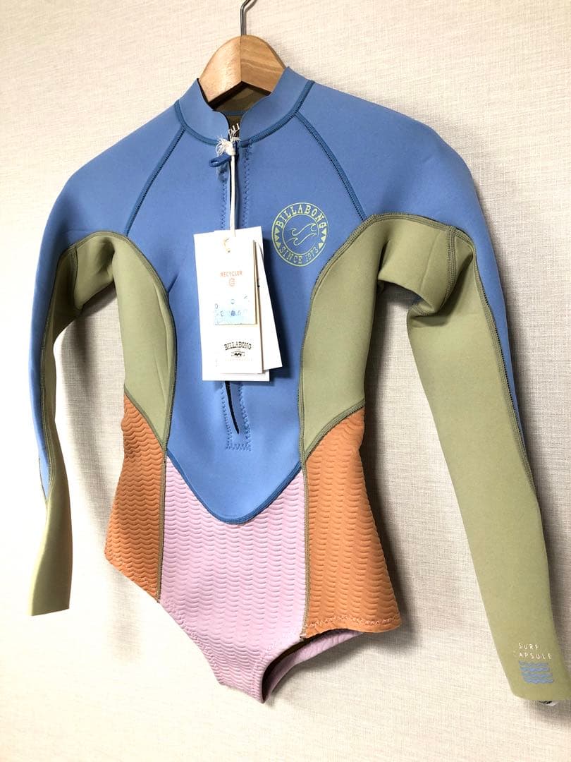 ビラボン レディス ロンスリ ウェットスーツ 長袖タッパー スプリング ロンスプ