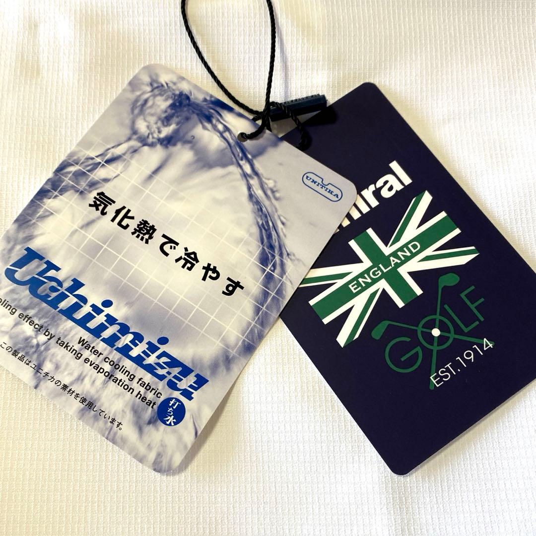 【新品・未使用】ADMRIAL アドミラル ゴルフスカート ホワイト　S