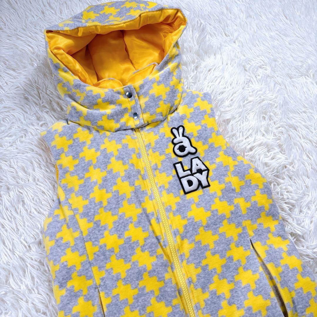【サイズ36⭐️リバーシブル】アルチビオ　ダウンベスト　ゴルフ　カラフル　美品