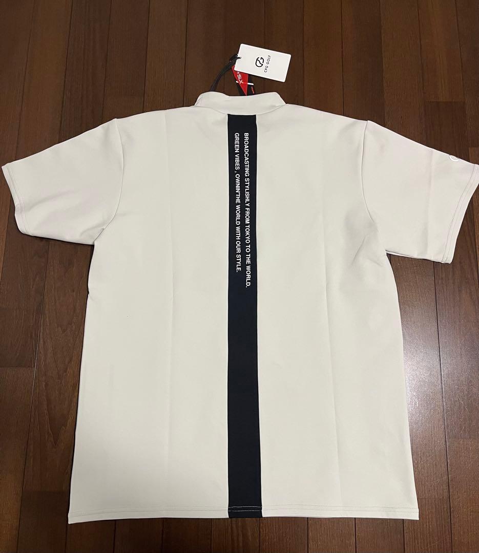 【未使用】 CPG GOLF モックネックシャツ 半袖 L〜XL相当