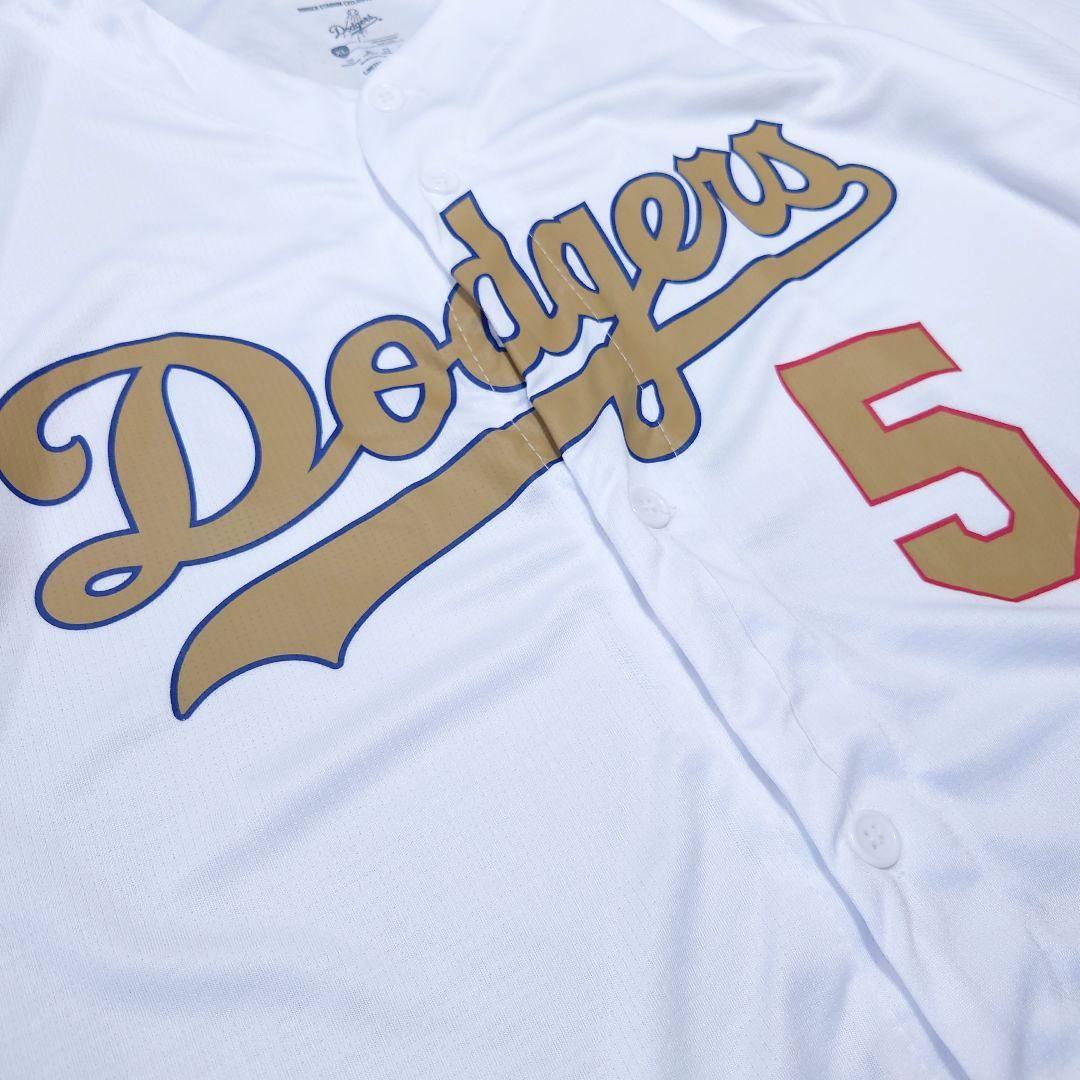 未使用 LA Dodgers フレディ・フリーマン選手 優勝記念 ユニフォーム