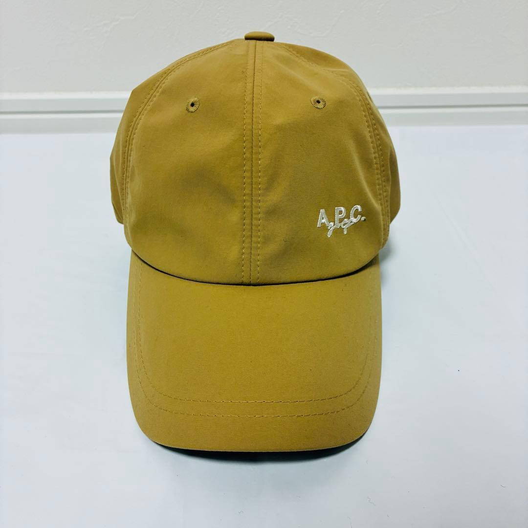 ほぼ未使用☆A.P.C golf キャップ　ゴルフキャップ　ベージュ　速乾