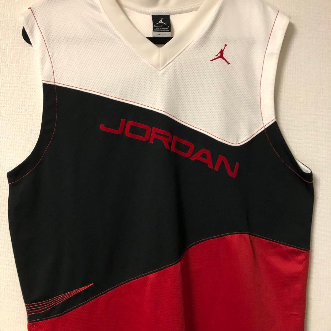 ジョーダン　タンクトップ　ジャージ素材　メンズ　バスケ　ウェア　M