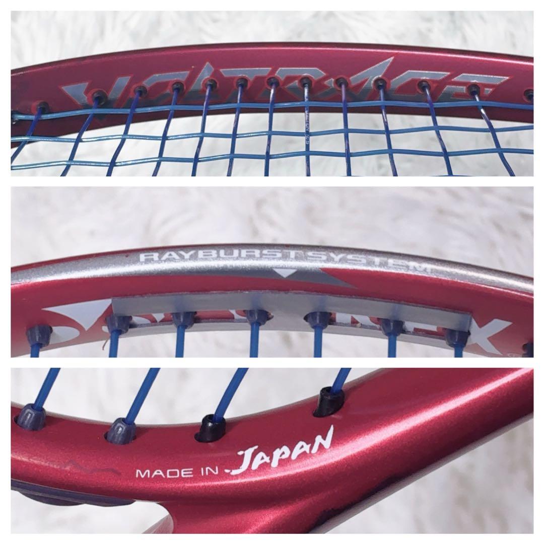 YONEX VOLTRAGE 7S 軟式テニスラケット 紅 クレナイ 日本製