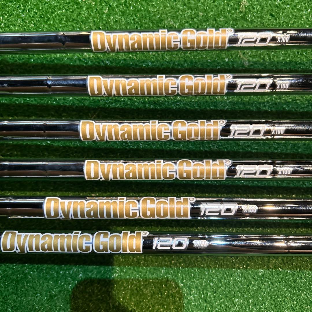 【未使用に近い】zx5mk2 5〜PW DG120 X100