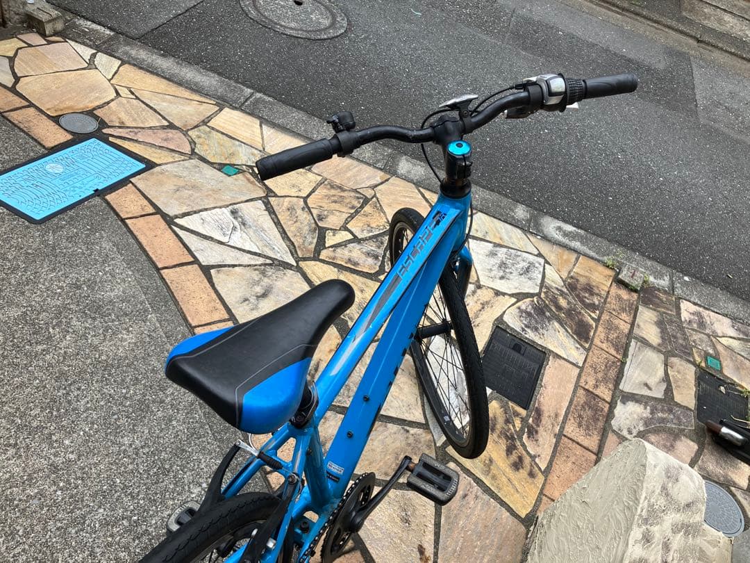 引取のみ 池袋周辺giant 24インチ中古 ブルー 身長135-155cm