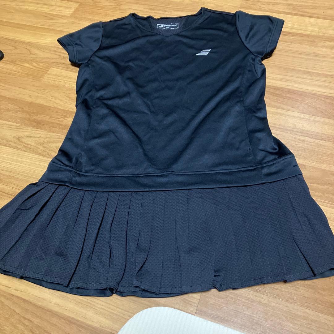 Babolat ブラック スカート付きトップス　ワンピース　バボラ　美品！