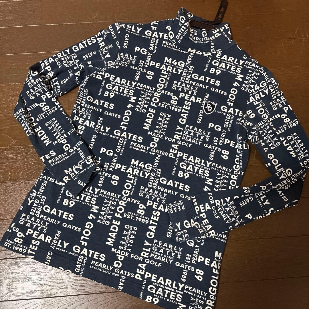 PEARLY GATES ハイネックシャツ ゴルフウェア