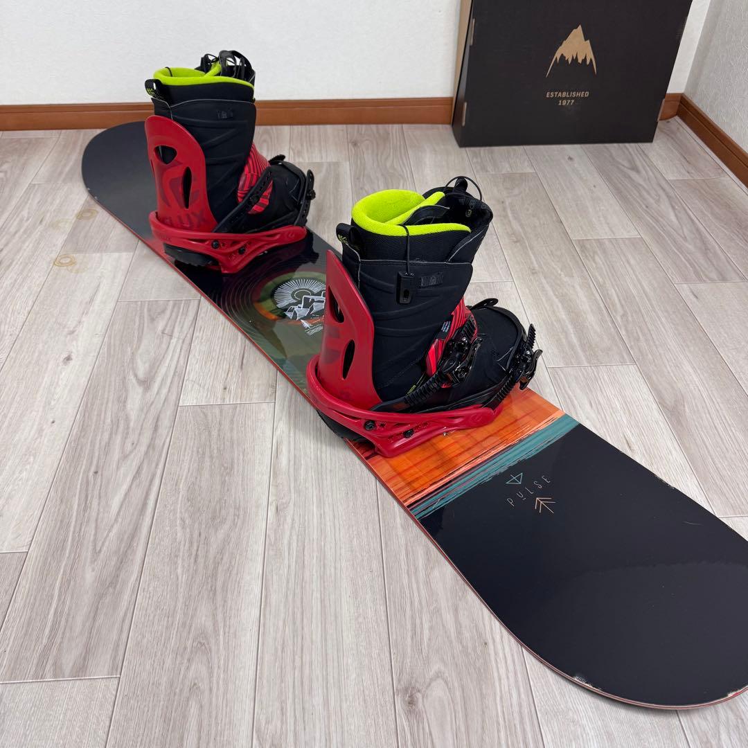 SALOMON PULSE 152cmスノーボードセット