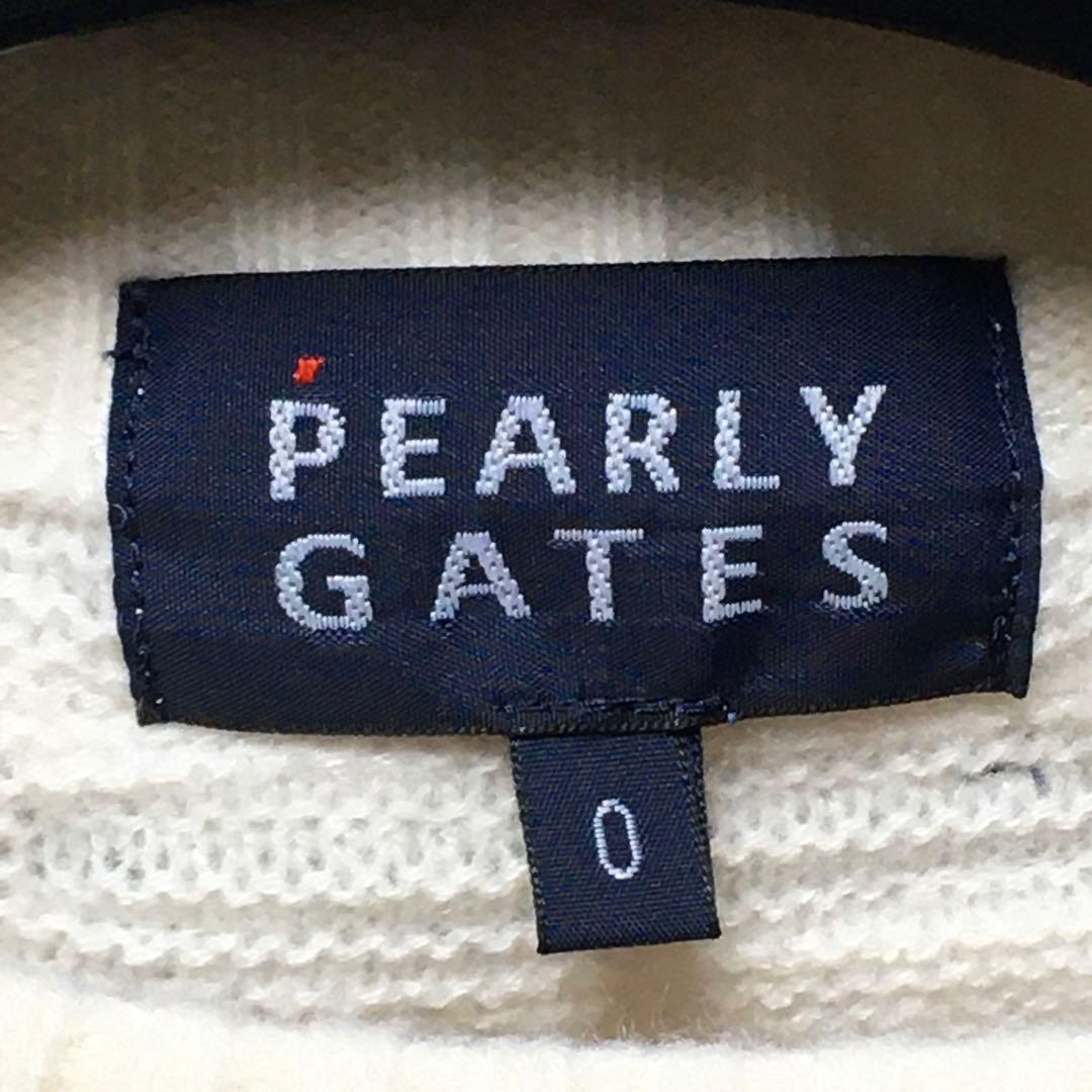 良品　パーリーゲイツ　スター　ニット　０　星　セーター　pearly gates