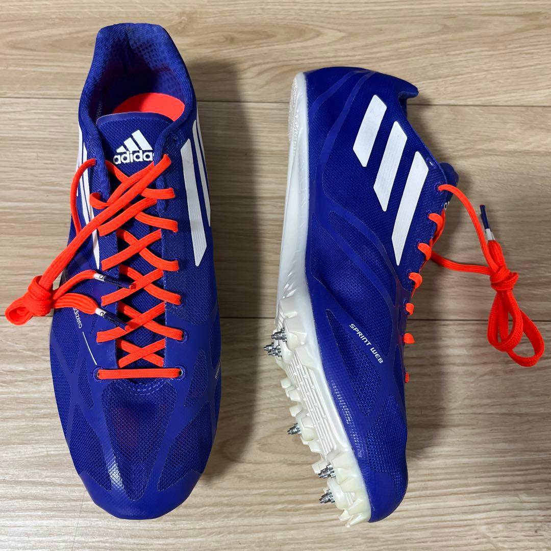 【極美品】adidas アディゼロ フィネス 25.5cm 陸上スパイク