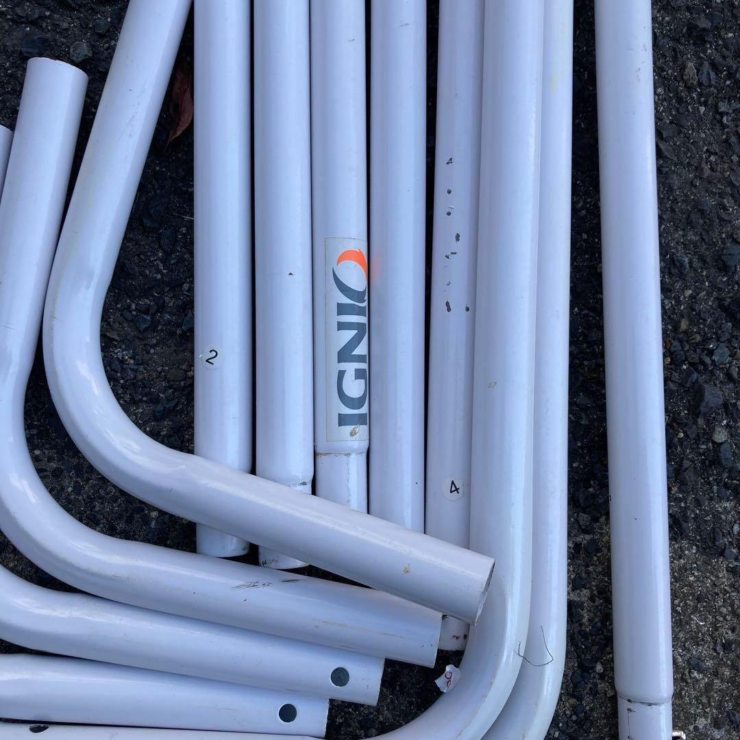 IGNIO練習用組立てサッカーゴール　キックターゲット付き