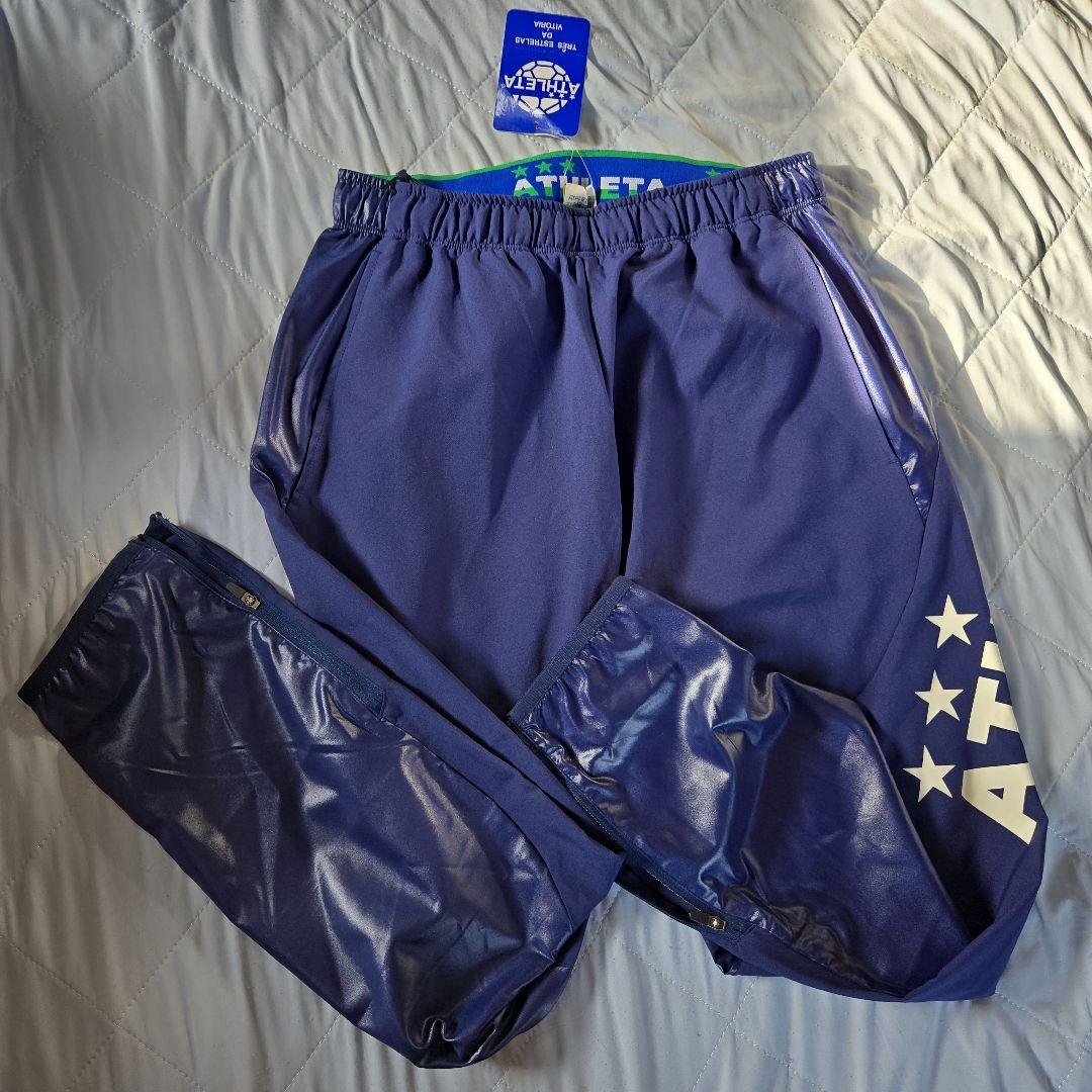 ATHLETA ピステ 上下セット M ネイビー