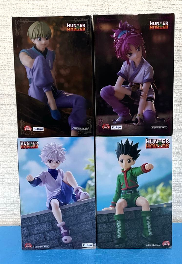ハンター×ハンター　ぬーどるストッパーフィギュア　4体セット
