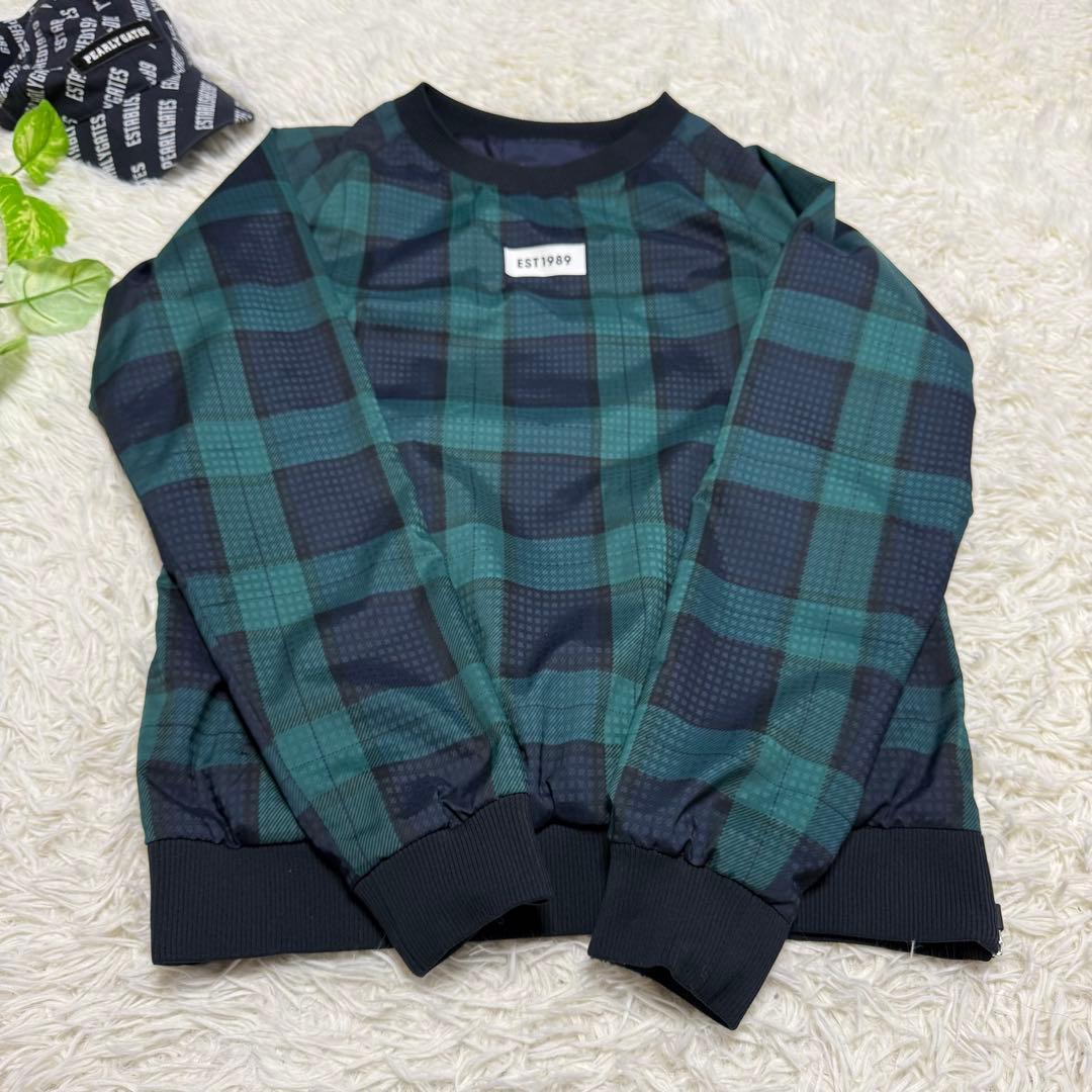 【パーリーゲイツ】美品 スニード チェック 4サイズ メンズ