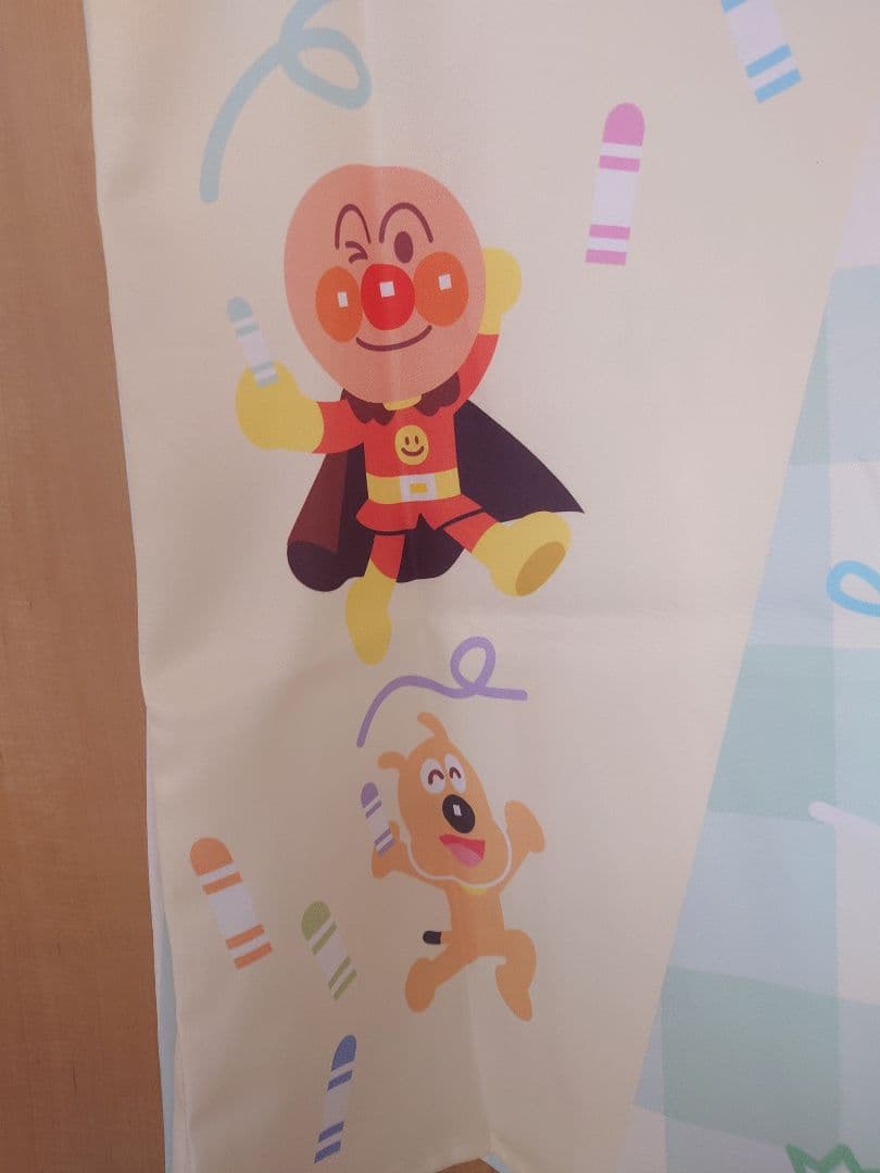 新品未使用☆アンパンマン 保育士エプロン＆靴下セット アンパンマンエプロン