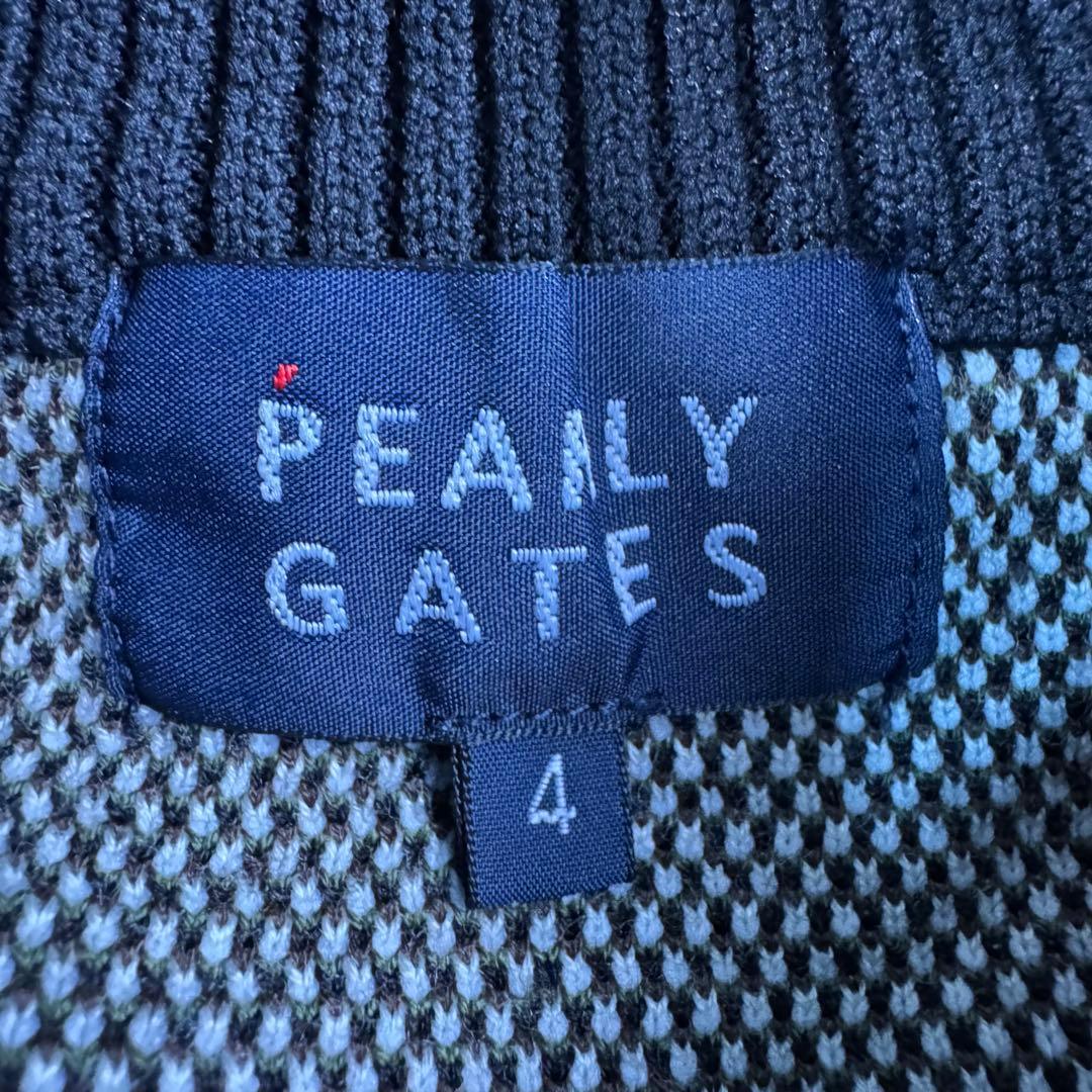 PEARLY GATES パーリーゲイツ カモフラ 迷彩クルーネック ニット 4