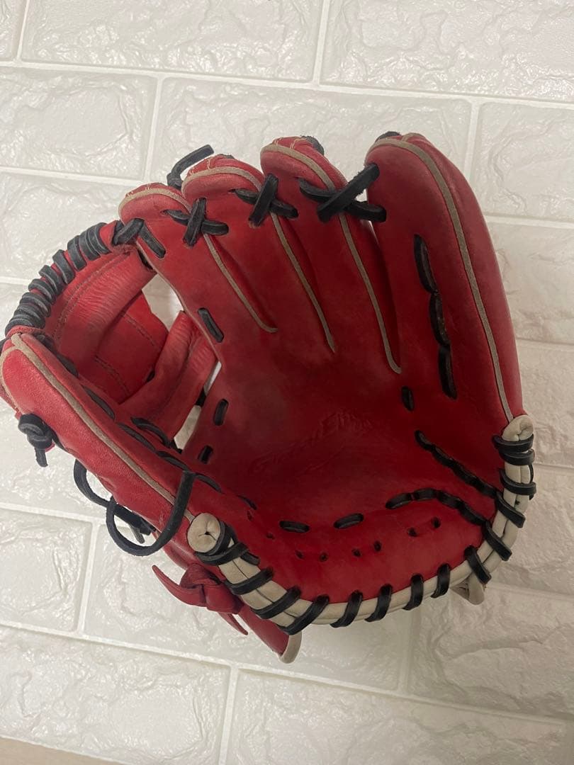 【値下げ】ミズノ　グローバルエリート　軟式グローブ　内野用