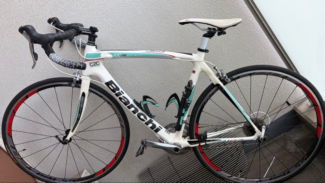 美品　ビアンキ Bianchi 100strade フルカーボン
