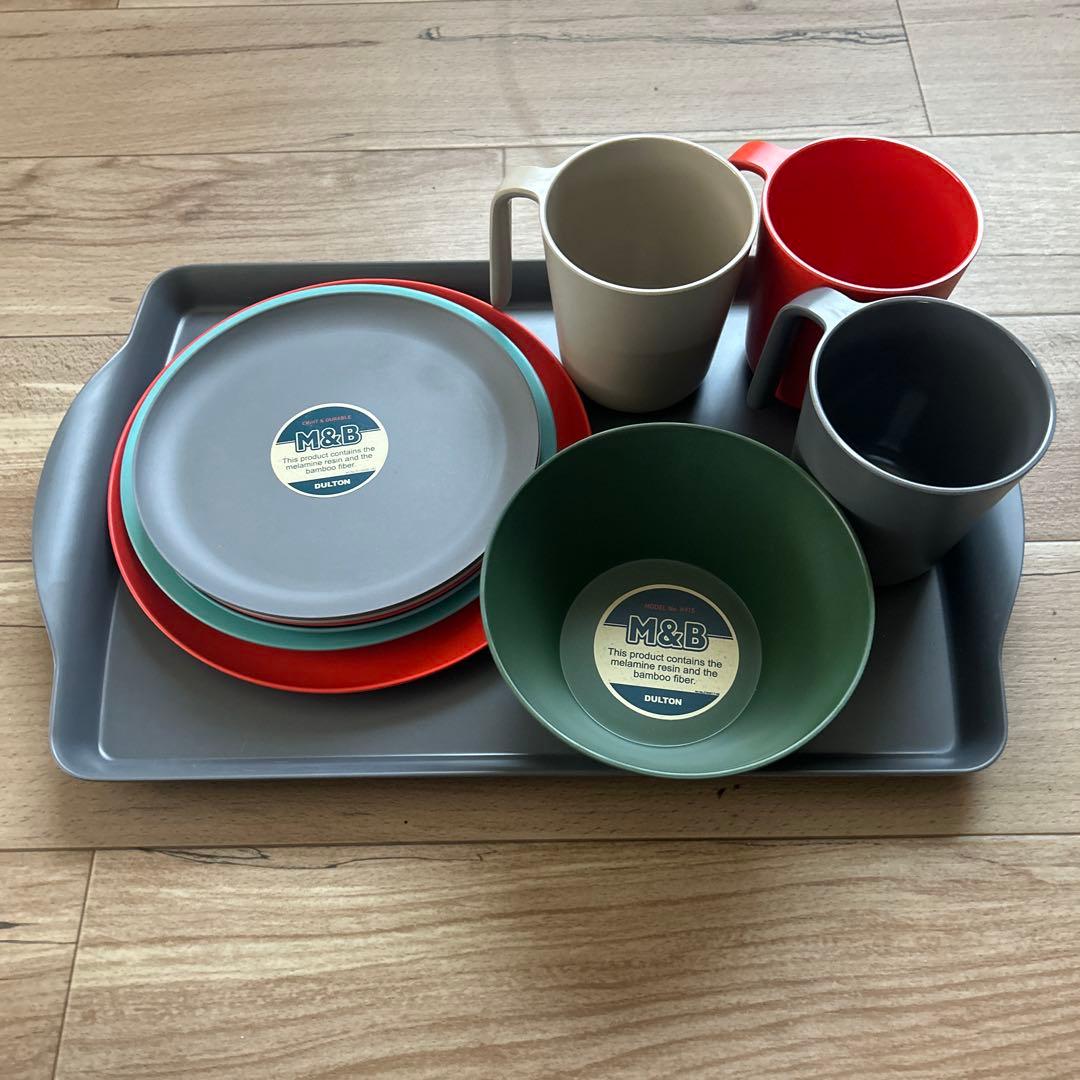 ⭐️未使用品⭐️ DULTON ダルトンM&B マグカップ　トレー　プレート　セット