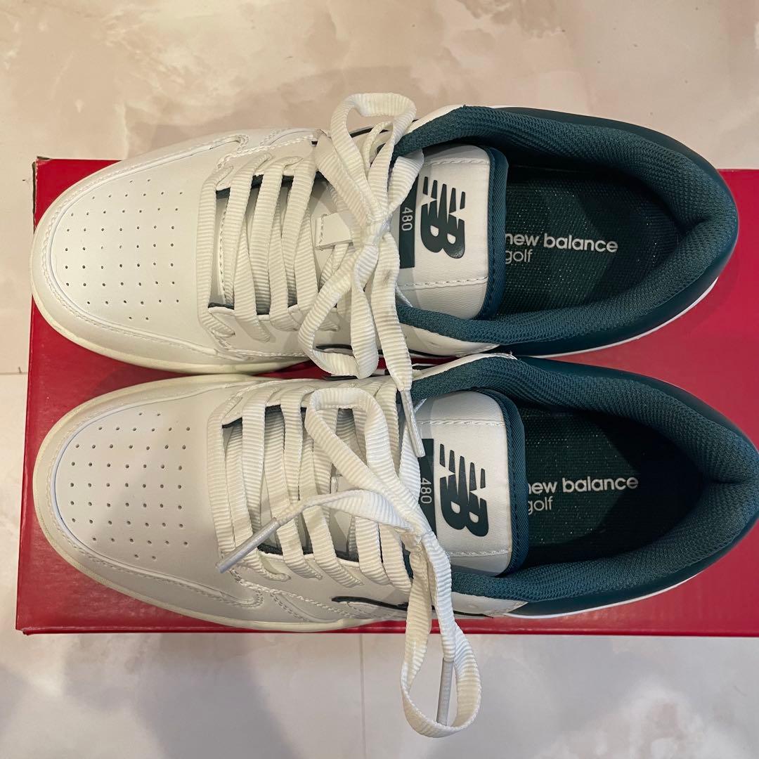【美品】New Balance ゴルフシューズ　23.5cm