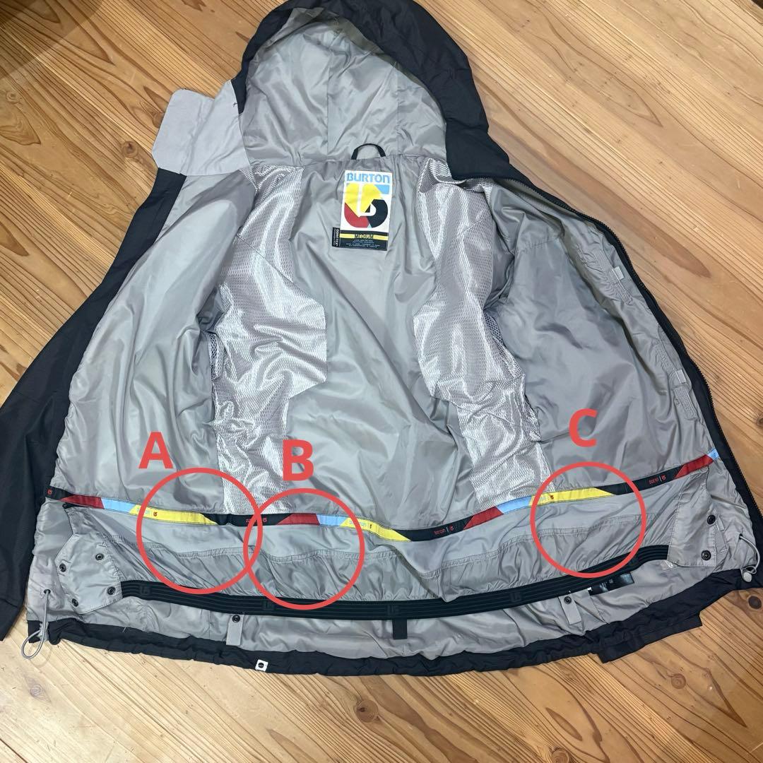 Burton GORE-TEX メンズ スノーボードジャケット
