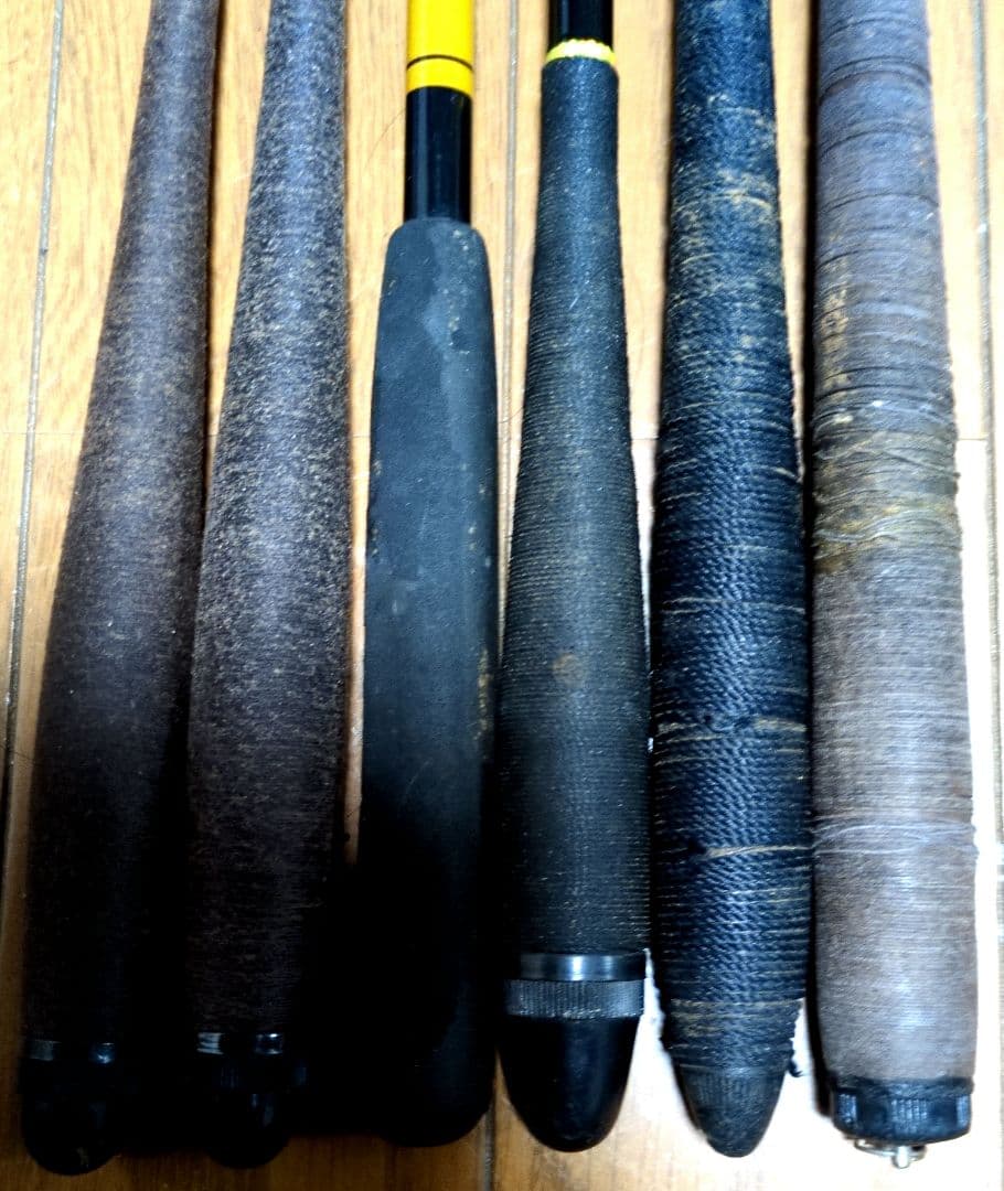 【まとめ売り】6本セット　へら竿　ヘラブナ竿 5尺〜15尺程度