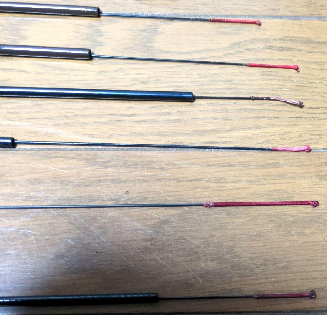 【まとめ売り】6本セット　へら竿　ヘラブナ竿 5尺〜15尺程度