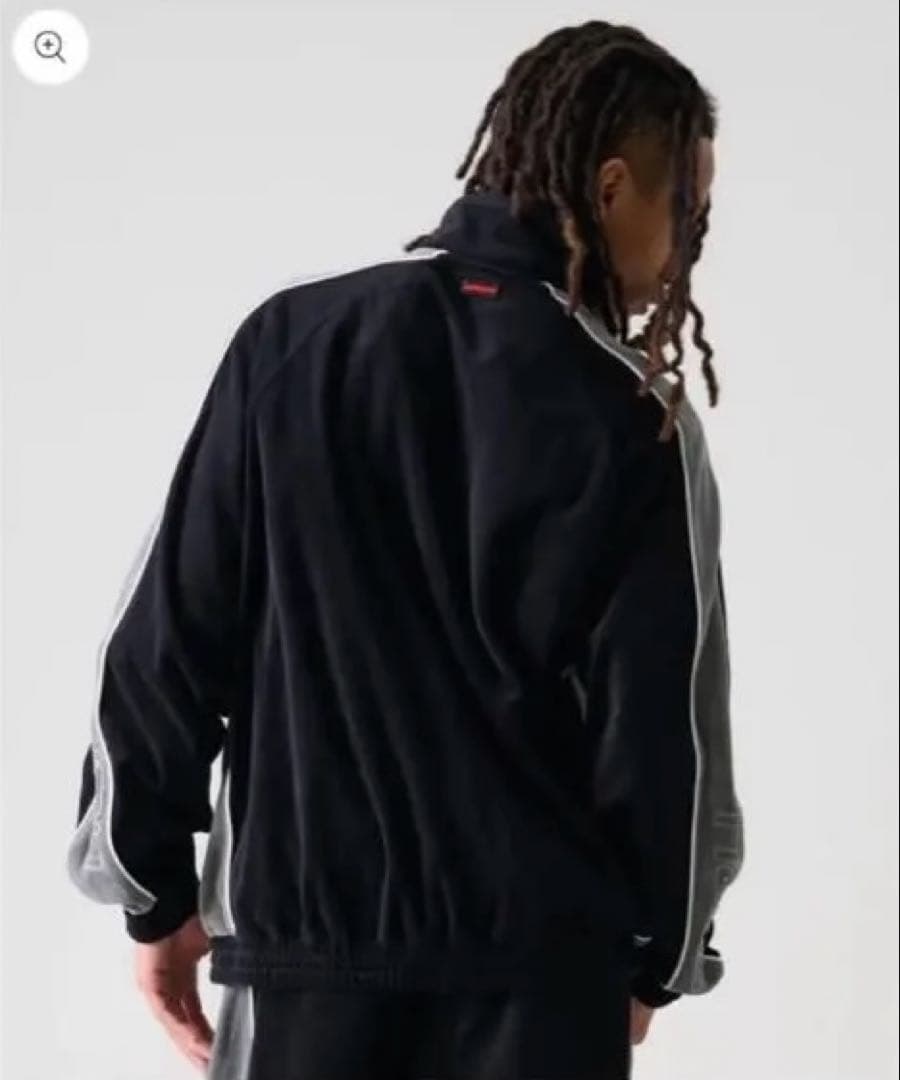 【新品未使用】 FUBU ベロアセットアップ ブラック XL